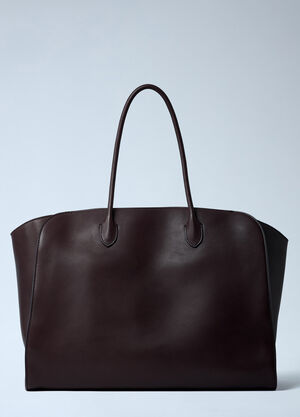 The Row Large Marlo Tote Bag Brown row0260030