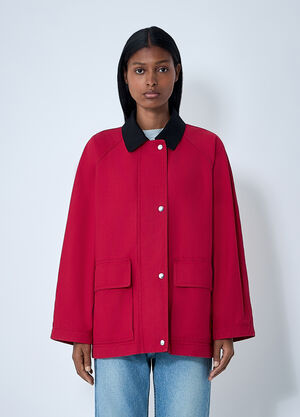 The Row Elodianna Jacket Red row0261001