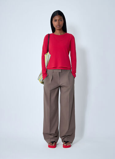 The Row Alfidis Pants Brown row0261006
