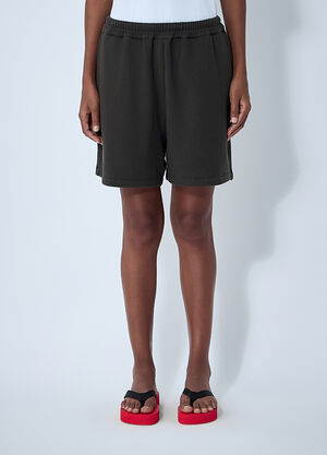 The Row Gana Short Dark Brown row0261007