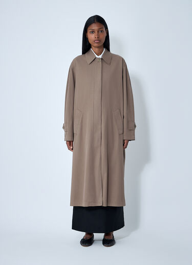 The Row Rocco Coat Brown row0261010