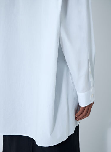 The Row Victoria Shirt White row0261011