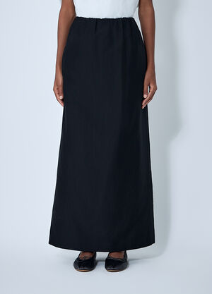 The Row Saul Skirt Black row0261013