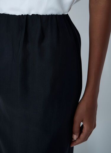 Saul Skirt The Row Saul Skirt Black row0261013