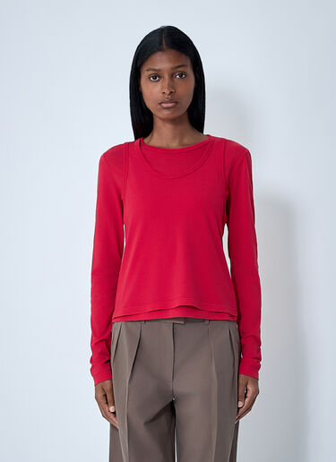 Seruni T-Shirt The Row Seruni T-Shirt Red row0261014