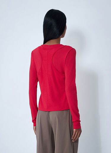 Seruni T-Shirt The Row Seruni T-Shirt Red row0261014
