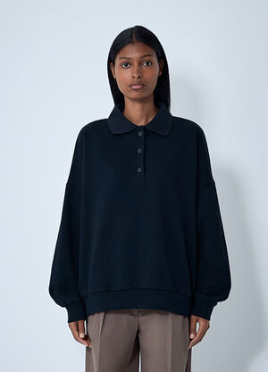 The Row Corzas Sweatshirt Navy row0261016