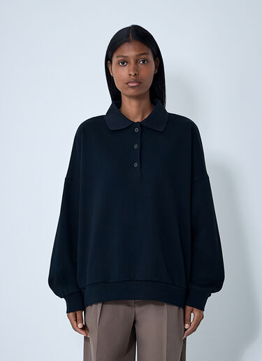 The Row Corzas Sweatshirt Navy row0261016