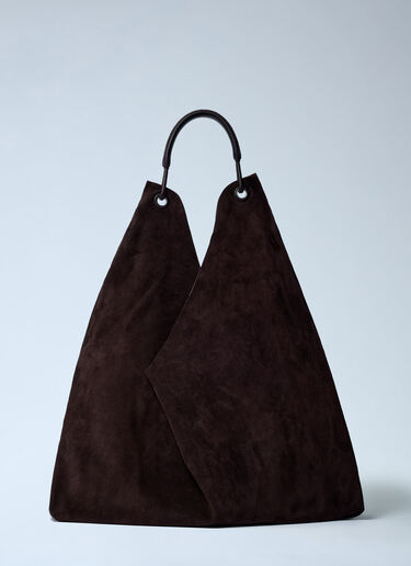 Bindle Three Shoulder Bag The Row Bindle Three Shoulder Bag Brown row0261026