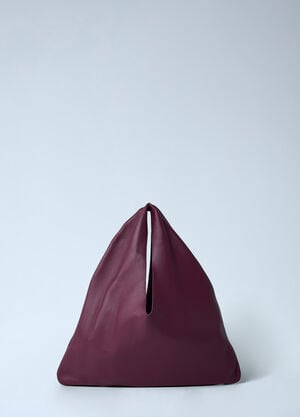 The Row Small Bindle Shoulder Bag Bordeaux row0261027