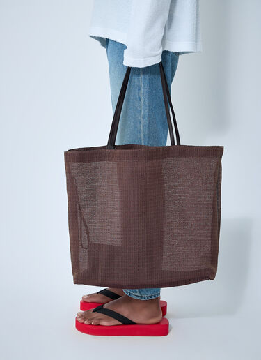 The Row Barn Tote Bag Brown row0261036