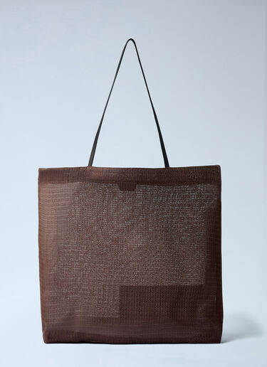 Barn Tote Bag The Row Barn Tote Bag Brown row0261036