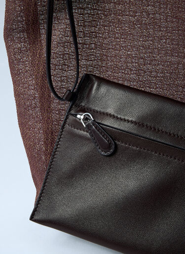 Barn Tote Bag The Row Barn Tote Bag Brown row0261036