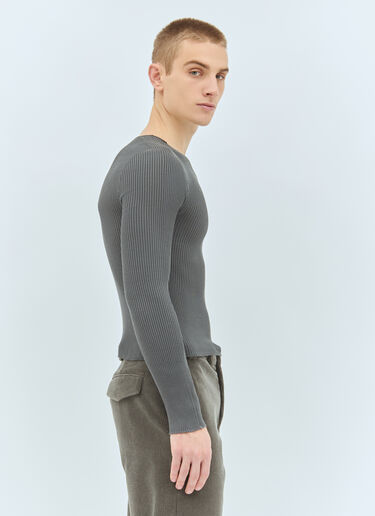 Silk Castle Rock Knit Top RIER Silk Castle Rock Knit Top Grey rrr0158007