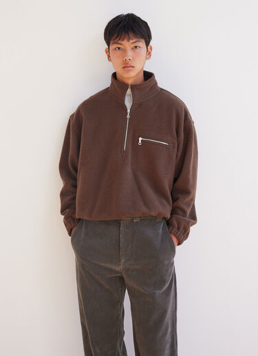 Fleece Sweatshirt RIER Fleece Sweatshirt Brown rrr0158023