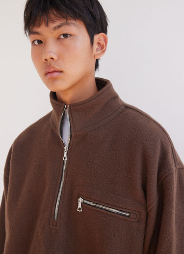 Fleece Sweatshirt RIER Fleece Sweatshirt Brown rrr0158023