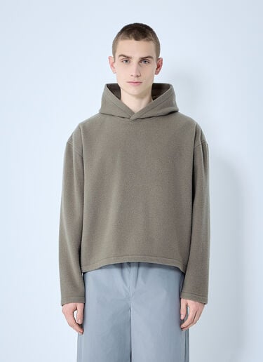 Fleece Hooded Sweatshirt RIER Fleece Hooded Sweatshirt Beige rrr0160009
