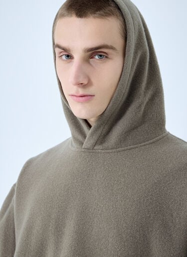 Fleece Hooded Sweatshirt RIER Fleece Hooded Sweatshirt Beige rrr0160009