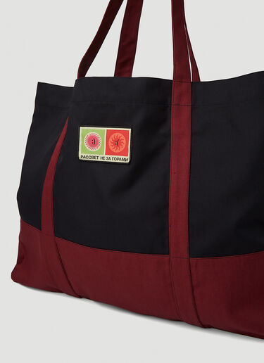 Logo Patch Tote Bag Rassvet Logo Patch Tote Bag Black rsv0150022