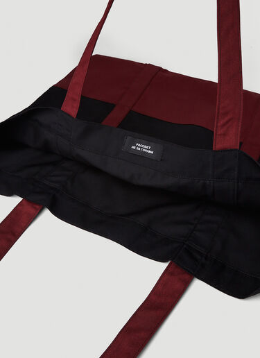 Logo Patch Tote Bag Rassvet Logo Patch Tote Bag Black rsv0150022