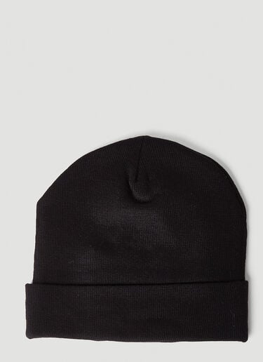Logo Patch Beanie Hat Rassvet Logo Patch Beanie Hat Black rsv0150029