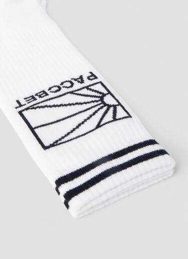 Logo Intarsia Socks Rassvet Logo Intarsia Socks White rsv0152020