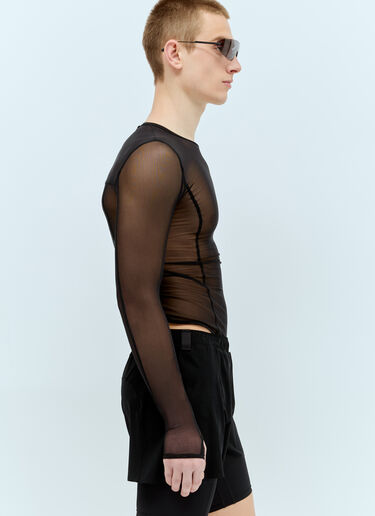 Eden Mesh Bodysuit RUNNING ORDER Eden Mesh Bodysuit Black run0356006