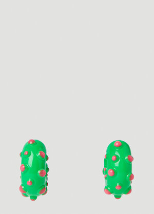 SAFSAFU Neon Rave Earrings Green saf0251008
