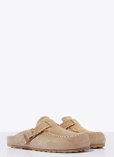 Cheyenne Suede Mules Scarosso Cheyenne Suede Mules Beige scr0258010
