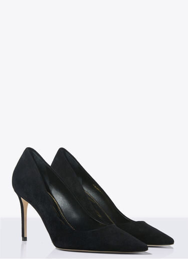 Scarosso Gigi Suede Pumps Black scr0258019