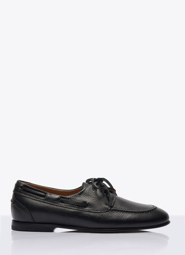 Scarosso Ginevra Grain Loafers Black scr0258020