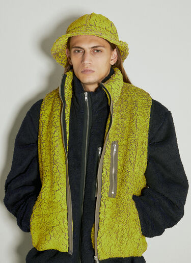 Painted Fleece Bucket Hat Song for the Mute Painted Fleece Bucket Hat Yellow sfm0154015