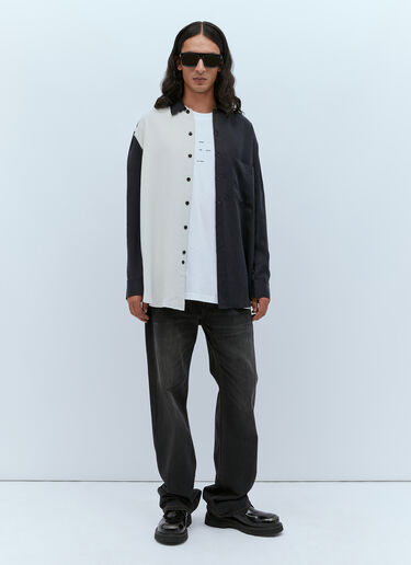 Oversized Logo Print T-Shirt Song for the Mute Oversized Logo Print T-Shirt White sfm0154017