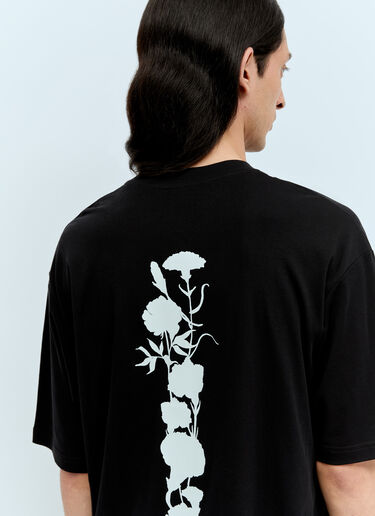 Logo Print T-Shirt Song for the Mute Logo Print T-Shirt Black sfm0156007