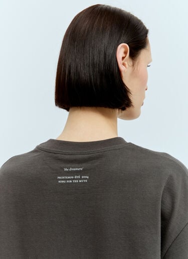 Double Layer T-Shirt Song for the Mute Double Layer T-Shirt Grey sfm0256007