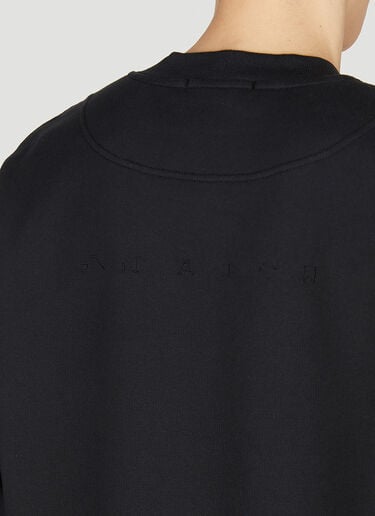 크루넥 스웨트셔츠 Stone Island Shadow Project 크루넥 스웨트셔츠 블랙 shd0152014