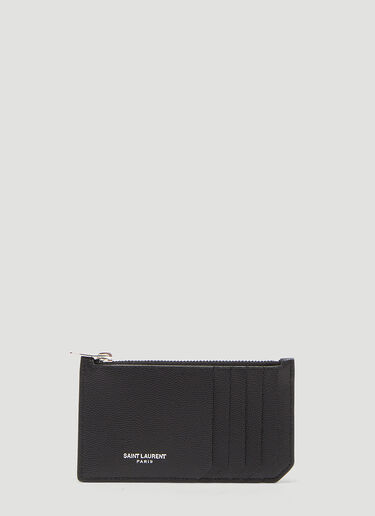 5 카드슬롯 지퍼 지갑 Saint Laurent 5 카드슬롯 지퍼 지갑 Black sla0134041