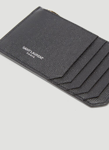 5 카드슬롯 지퍼 지갑 Saint Laurent 5 카드슬롯 지퍼 지갑 Black sla0134041