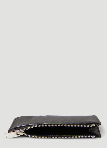 Paris Fragments Zipped Cardholder Saint Laurent Paris Fragments Zipped Cardholder Black sla0145059