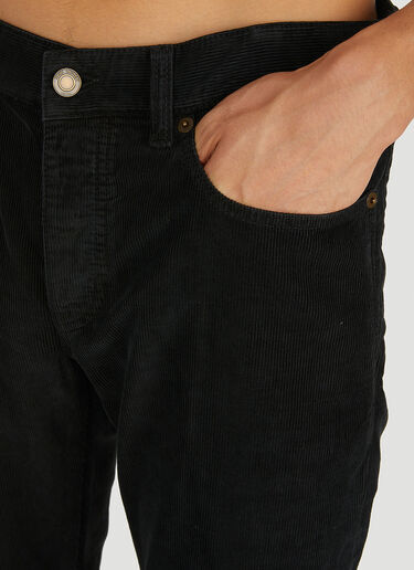 Corduroy Pants Saint Laurent Corduroy Pants Black sla0149019