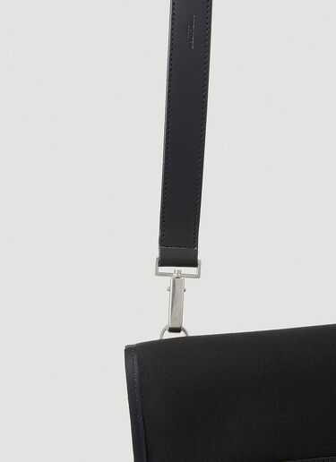 Saint Laurent 시티 플랩 크로스바디 백 블랙 sla0149061
