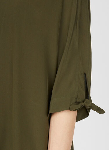 Mid Sleeve Shirt Saint Laurent Mid Sleeve Shirt Khaki sla0151026