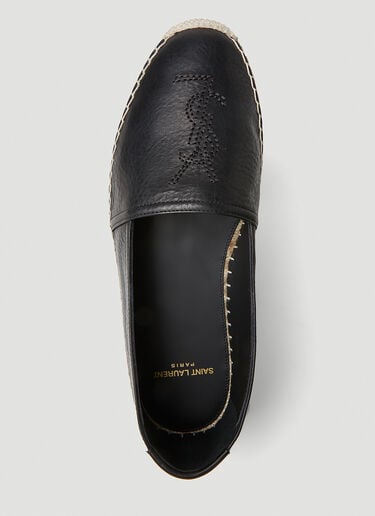 YSL 모노그램 에스파드리유 Saint Laurent YSL 모노그램 에스파드리유 블랙 sla0151041