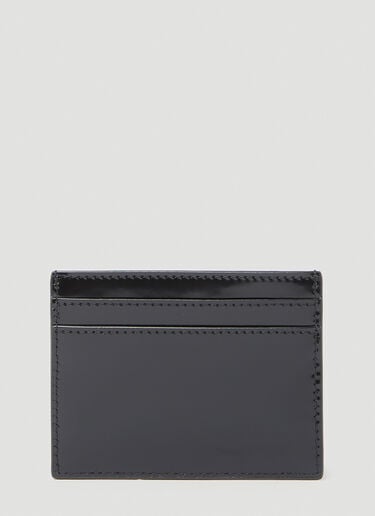 Saint Laurent Patent Leather Logo Cardholder Black sla0154036