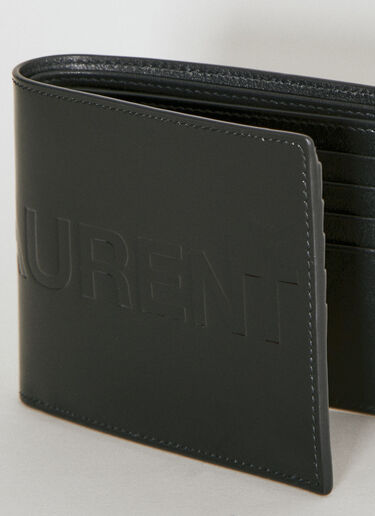 Debossed Logo East/West Wallet Saint Laurent Debossed Logo East/West Wallet Black sla0154047