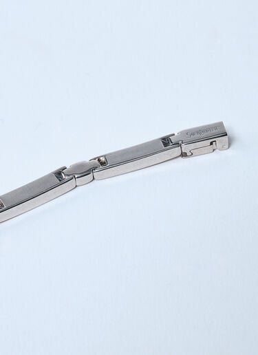 Metal Bar Bracelet Saint Laurent Metal Bar Bracelet Silver sla0159016
