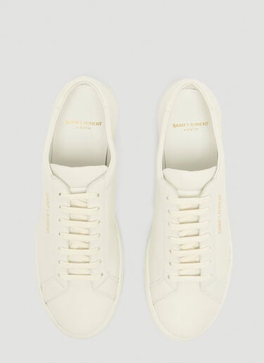Saint Laurent Andy Low-Cut Sneakers White sla0233026