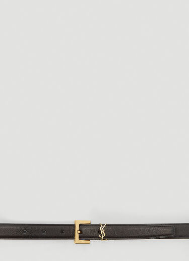 Monogram Belt Saint Laurent Monogram Belt Black sla0241065