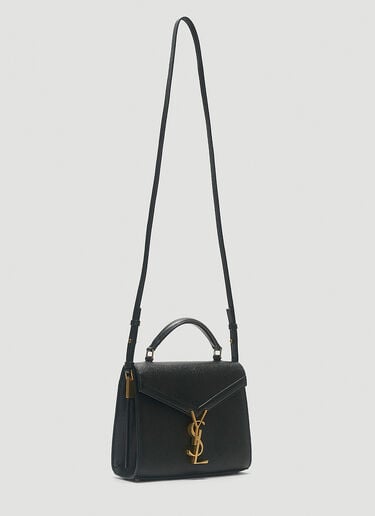 Saint Laurent Cassandra Shoulder Bag Black sla0243061