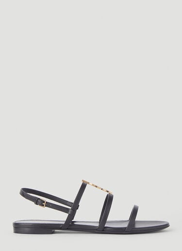 Cassandra 凉鞋 Saint Laurent Cassandra 凉鞋 黑色 sla0243130